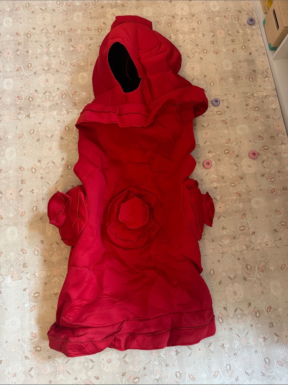 Adult Red Fire Hydrant Costume